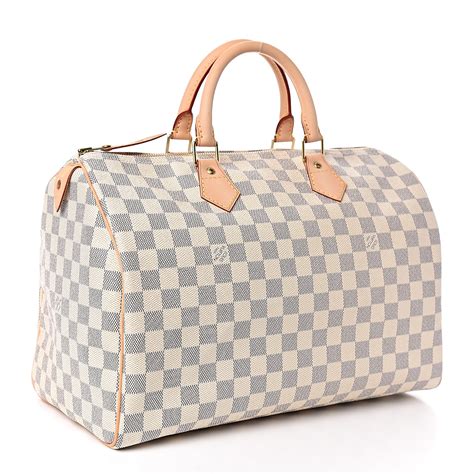 damier azur speedy 35